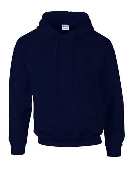 DryBlend® Hooded Sweatshirt zum Besticken und Bedrucken in der Farbe Navy mit Ihren Logo, Schriftzug oder Motiv.