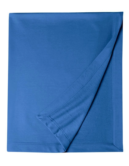 DryBlend® Stadium Blanket zum Besticken und Bedrucken in der Farbe Royal mit Ihren Logo, Schriftzug oder Motiv.