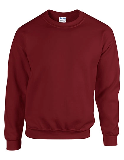 Heavy Blend™ Crewneck Sweatshirt zum Besticken und Bedrucken in der Farbe Garnet mit Ihren Logo, Schriftzug oder Motiv.