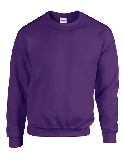 Heavy Blend™ Crewneck Sweatshirt zum Besticken und Bedrucken in der Farbe Purple mit Ihren Logo, Schriftzug oder Motiv.