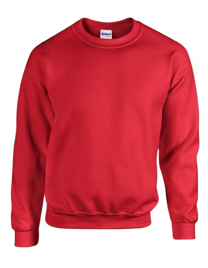 Heavy Blend™ Crewneck Sweatshirt zum Besticken und Bedrucken in der Farbe Red mit Ihren Logo, Schriftzug oder Motiv.