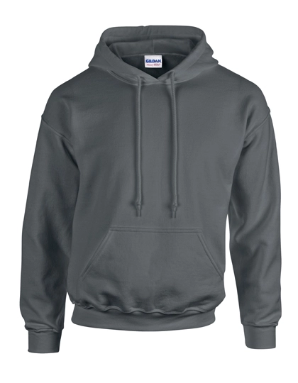 Heavy Blend™ Hooded Sweatshirt zum Besticken und Bedrucken in der Farbe Charcoal (Solid) mit Ihren Logo, Schriftzug oder Motiv.