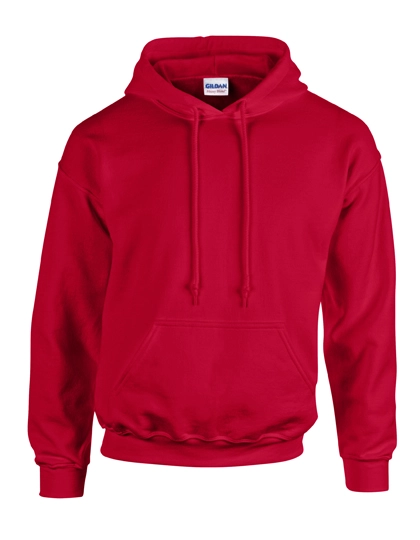 Heavy Blend™ Hooded Sweatshirt zum Besticken und Bedrucken in der Farbe Cherry Red mit Ihren Logo, Schriftzug oder Motiv.