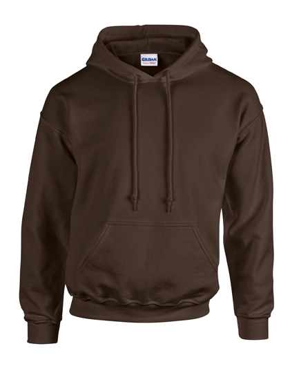 Heavy Blend™ Hooded Sweatshirt zum Besticken und Bedrucken in der Farbe Dark Chocolate mit Ihren Logo, Schriftzug oder Motiv.