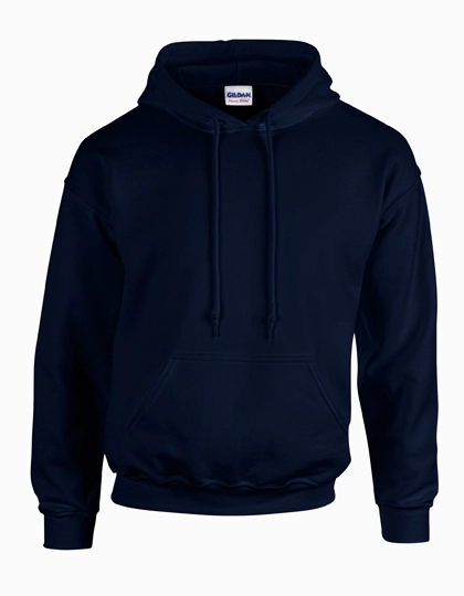 Heavy Blend™ Hooded Sweatshirt zum Besticken und Bedrucken in der Farbe Navy mit Ihren Logo, Schriftzug oder Motiv.