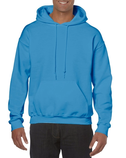 Heavy Blend™ Hooded Sweatshirt zum Besticken und Bedrucken in der Farbe Sapphire mit Ihren Logo, Schriftzug oder Motiv.