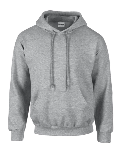 Heavy Blend™ Hooded Sweatshirt zum Besticken und Bedrucken in der Farbe Sport Grey (Heather) mit Ihren Logo, Schriftzug oder Motiv.