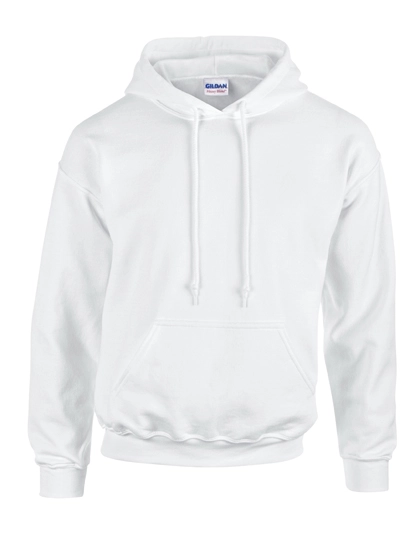 Heavy Blend™ Hooded Sweatshirt zum Besticken und Bedrucken in der Farbe White mit Ihren Logo, Schriftzug oder Motiv.