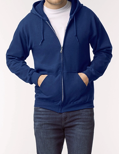 Heavy Blend™ Full Zip Hooded Sweatshirt zum Besticken und Bedrucken mit Ihren Logo, Schriftzug oder Motiv.