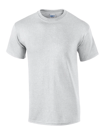 Ultra Cotton™ T-Shirt zum Besticken und Bedrucken in der Farbe Ash Grey (Heather) mit Ihren Logo, Schriftzug oder Motiv.