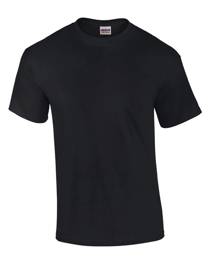 Ultra Cotton™ T-Shirt zum Besticken und Bedrucken in der Farbe Black mit Ihren Logo, Schriftzug oder Motiv.