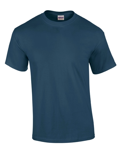 Ultra Cotton™ T-Shirt zum Besticken und Bedrucken in der Farbe Blue Dusk mit Ihren Logo, Schriftzug oder Motiv.