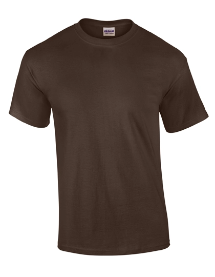 Ultra Cotton™ T-Shirt zum Besticken und Bedrucken in der Farbe Dark Chocolate mit Ihren Logo, Schriftzug oder Motiv.