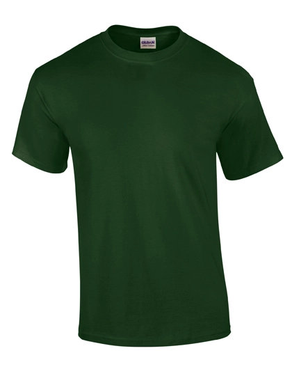 Ultra Cotton™ T-Shirt zum Besticken und Bedrucken in der Farbe Forest Green mit Ihren Logo, Schriftzug oder Motiv.