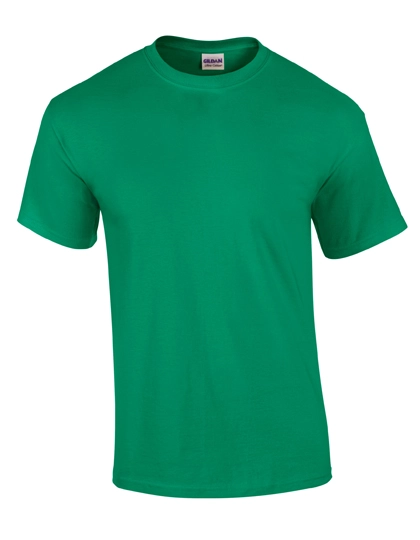 Ultra Cotton™ T-Shirt zum Besticken und Bedrucken in der Farbe Kelly Green mit Ihren Logo, Schriftzug oder Motiv.