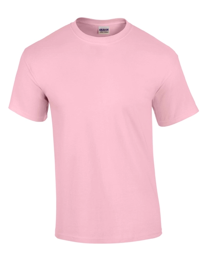 Ultra Cotton™ T-Shirt zum Besticken und Bedrucken in der Farbe Light Pink mit Ihren Logo, Schriftzug oder Motiv.