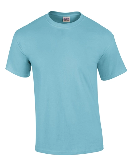 Ultra Cotton™ T-Shirt zum Besticken und Bedrucken in der Farbe Sky mit Ihren Logo, Schriftzug oder Motiv.