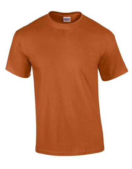Ultra Cotton™ T-Shirt zum Besticken und Bedrucken in der Farbe Texas Orange mit Ihren Logo, Schriftzug oder Motiv.