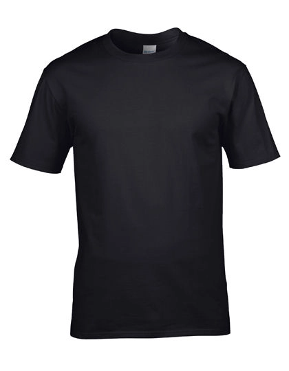 Premium Cotton® T-Shirt zum Besticken und Bedrucken in der Farbe Black mit Ihren Logo, Schriftzug oder Motiv.