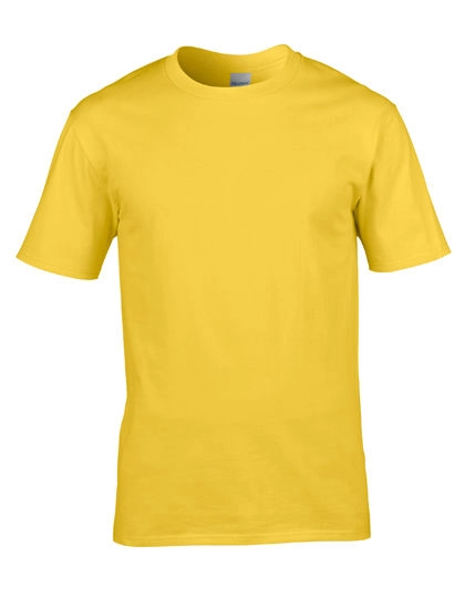Premium Cotton® T-Shirt zum Besticken und Bedrucken in der Farbe Daisy mit Ihren Logo, Schriftzug oder Motiv.