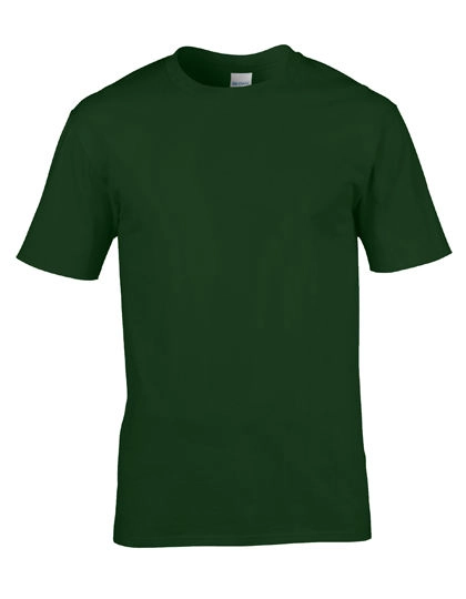 Premium Cotton® T-Shirt zum Besticken und Bedrucken in der Farbe Forest Green mit Ihren Logo, Schriftzug oder Motiv.