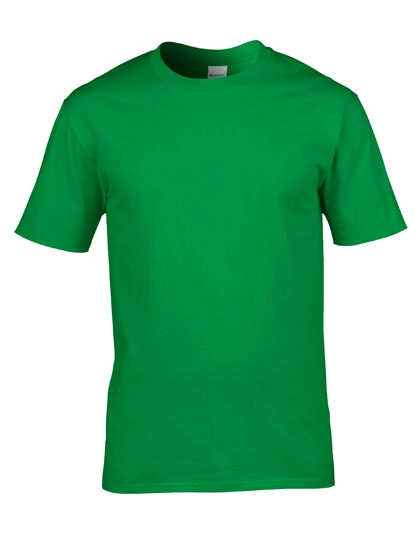 Premium Cotton® T-Shirt zum Besticken und Bedrucken in der Farbe Irish Green mit Ihren Logo, Schriftzug oder Motiv.