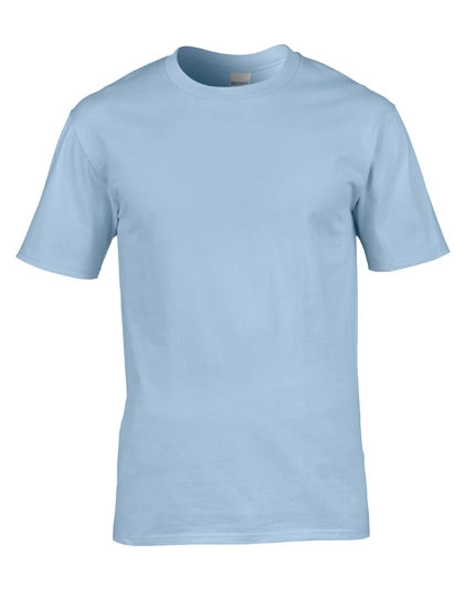Premium Cotton® T-Shirt zum Besticken und Bedrucken in der Farbe Light Blue mit Ihren Logo, Schriftzug oder Motiv.