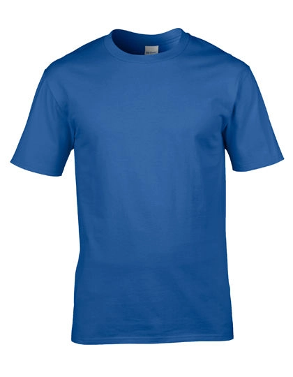 Premium Cotton® T-Shirt zum Besticken und Bedrucken in der Farbe Royal mit Ihren Logo, Schriftzug oder Motiv.