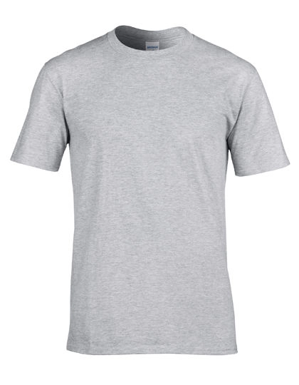 Premium Cotton® T-Shirt zum Besticken und Bedrucken in der Farbe Sport Grey (Heather) mit Ihren Logo, Schriftzug oder Motiv.