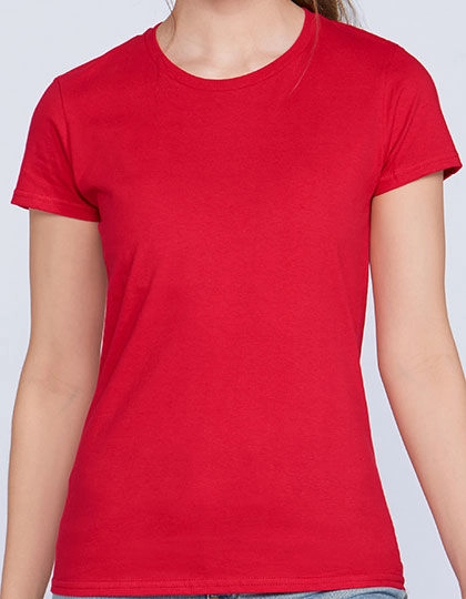 Ladies´ Premium Cotton® T-Shirt zum Besticken und Bedrucken mit Ihren Logo, Schriftzug oder Motiv.