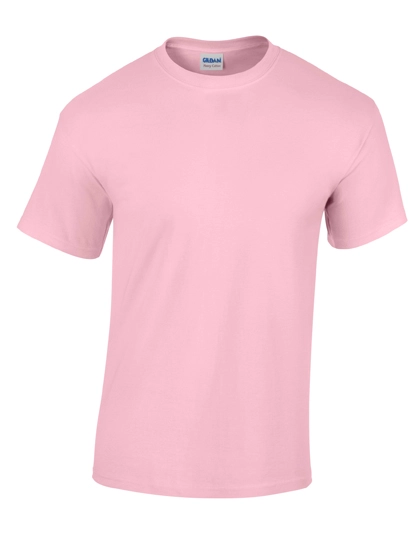 Heavy Cotton™ T-Shirt zum Besticken und Bedrucken in der Farbe Light Pink mit Ihren Logo, Schriftzug oder Motiv.