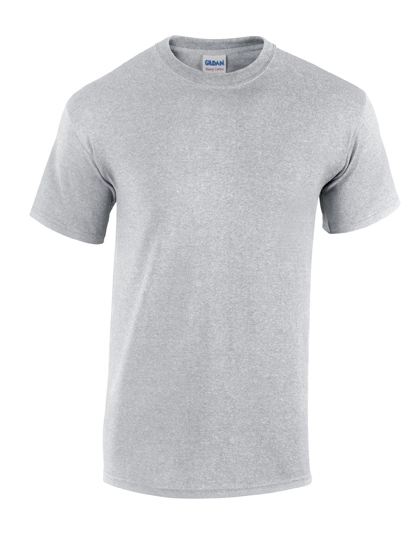 Heavy Cotton™ T-Shirt zum Besticken und Bedrucken in der Farbe Sport Grey (Heather) mit Ihren Logo, Schriftzug oder Motiv.