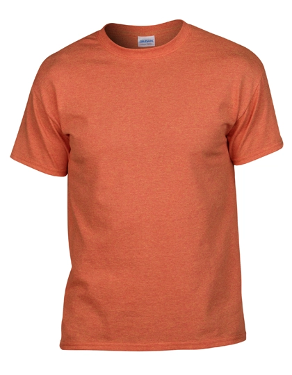 Heavy Cotton™ T-Shirt zum Besticken und Bedrucken in der Farbe Sunset (Heather) mit Ihren Logo, Schriftzug oder Motiv.