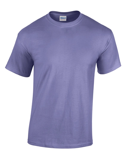 Heavy Cotton™ T-Shirt zum Besticken und Bedrucken in der Farbe Violet mit Ihren Logo, Schriftzug oder Motiv.