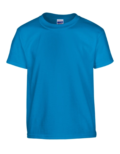 Heavy Cotton™ Youth T-Shirt zum Besticken und Bedrucken in der Farbe Sapphire mit Ihren Logo, Schriftzug oder Motiv.