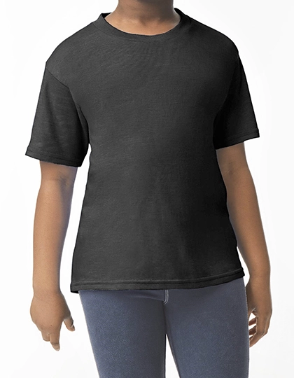 Softstyle® Youth T-Shirt zum Besticken und Bedrucken mit Ihren Logo, Schriftzug oder Motiv.