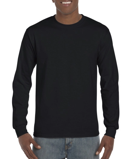 Hammer Adult Long Sleeve T-Shirt zum Besticken und Bedrucken in der Farbe Black mit Ihren Logo, Schriftzug oder Motiv.