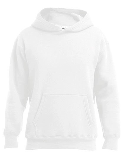 Hammer Adult Hooded Sweatshirt zum Besticken und Bedrucken in der Farbe White mit Ihren Logo, Schriftzug oder Motiv.