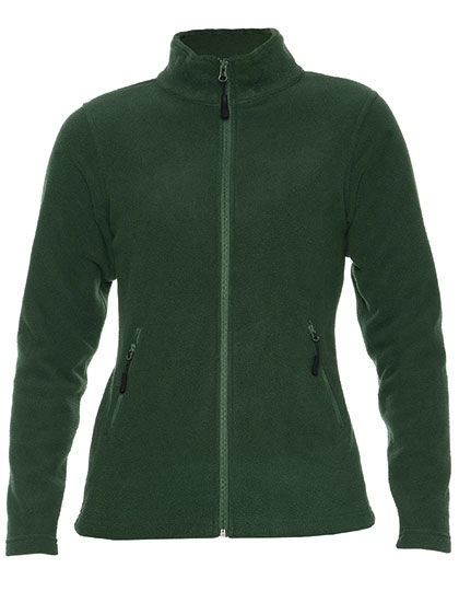 Ladies´ Hammer Micro-Fleece Jacket zum Besticken und Bedrucken in der Farbe Forest Green mit Ihren Logo, Schriftzug oder Motiv.