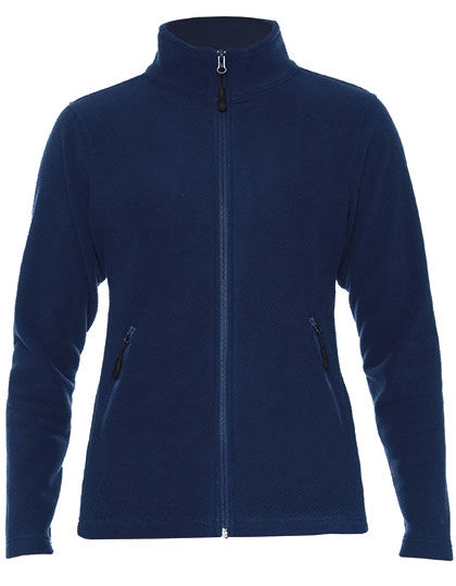Ladies´ Hammer Micro-Fleece Jacket zum Besticken und Bedrucken in der Farbe Navy mit Ihren Logo, Schriftzug oder Motiv.