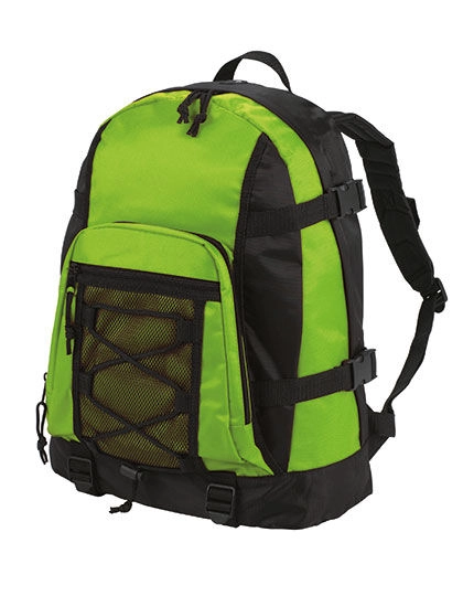 Backpack Sport zum Besticken und Bedrucken in der Farbe Apple Green mit Ihren Logo, Schriftzug oder Motiv.