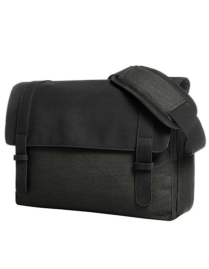 Notebook Bag Urban zum Besticken und Bedrucken in der Farbe Black mit Ihren Logo, Schriftzug oder Motiv.