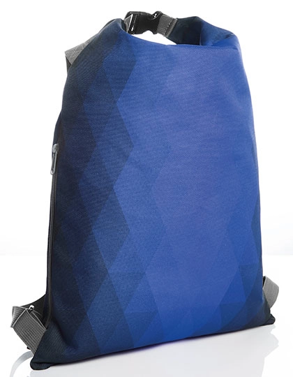 Backpack Diamond zum Besticken und Bedrucken in der Farbe Blue mit Ihren Logo, Schriftzug oder Motiv.