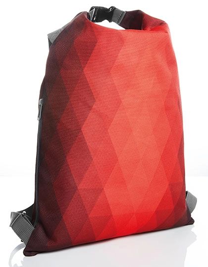 Backpack Diamond zum Besticken und Bedrucken in der Farbe Red mit Ihren Logo, Schriftzug oder Motiv.