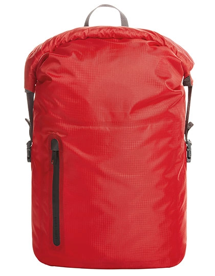 Backpack Breeze zum Besticken und Bedrucken in der Farbe Red mit Ihren Logo, Schriftzug oder Motiv.