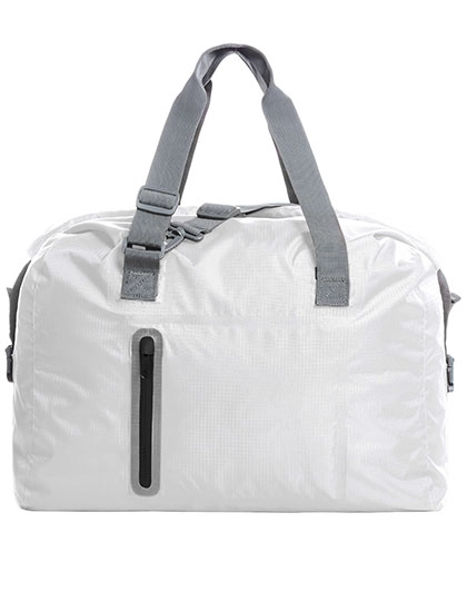 Sport/Travel Bag Breeze zum Besticken und Bedrucken in der Farbe White mit Ihren Logo, Schriftzug oder Motiv.