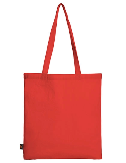 Shopper Earth zum Besticken und Bedrucken in der Farbe Red mit Ihren Logo, Schriftzug oder Motiv.