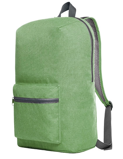 Backpack Sky zum Besticken und Bedrucken in der Farbe Apple Green mit Ihren Logo, Schriftzug oder Motiv.