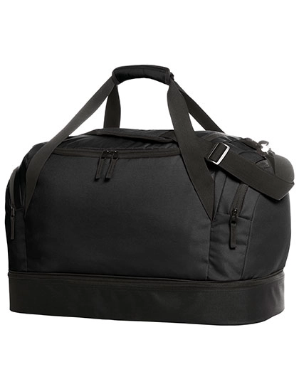 Sports Bag Team zum Besticken und Bedrucken in der Farbe Black mit Ihren Logo, Schriftzug oder Motiv.
