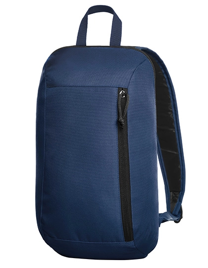 Backpack Flow zum Besticken und Bedrucken in der Farbe Navy mit Ihren Logo, Schriftzug oder Motiv.